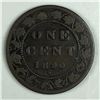 Image 1 : Canadian Large Cent 1890 VG