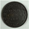 Image 1 : Canadian Large Cent 1893 EF