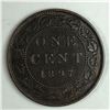 Image 1 : Canadian Large Cent 1897 EF +