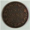 Image 1 : Canadian Large Cent 1907 H VF+