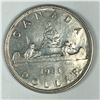 Image 1 : 1951 King George VI Canadian Silver Dollar