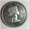 Image 2 : 1953 Queen Elizabeth II Canadian Silver Dollar