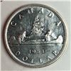 Image 1 : 1953 Queen Elizabeth II Canadian Silver Dollar