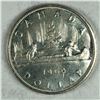 Image 1 : 1960 Queen Elizabeth II Canadian Silver Dollar