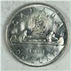 Image 1 : 1961 Queen Elizabeth II Canadian Silver Dollar