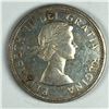 Image 2 : 1964 Queen Elizabeth II Canadian Silver Dollar UNC