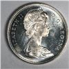Image 2 : 1966 Queen Elizabeth II Canadian Silver Dollar UNC