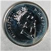 Image 2 : 1990 Queen Elizabeth II Canadian Silver Dollar UNC