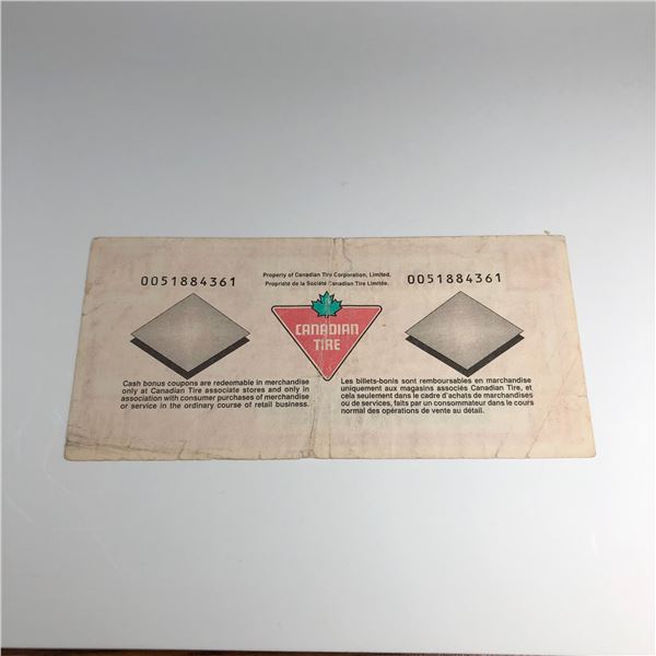 Canadian Tire Ten Cent Missing Ink Print Error Circ