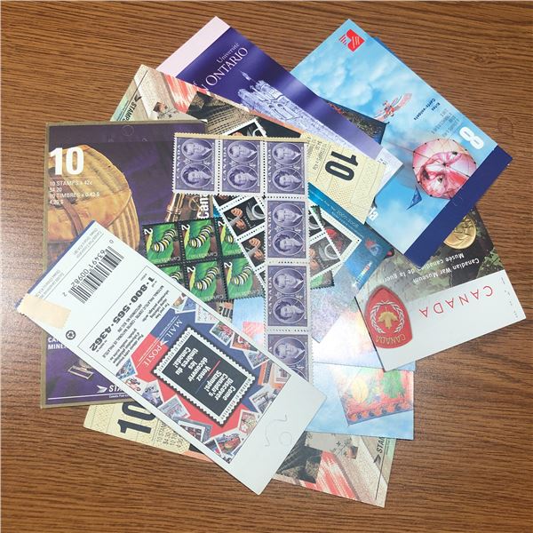 Canadian Stamps Assorted Lot $50 Face Value New