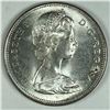 Image 2 : 1967 Canadian Silver Dollar UNC
