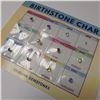 Image 2 : GENUINE BIRTH STONE CHART