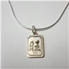 Image 1 : SILVER 16" NECKLACE