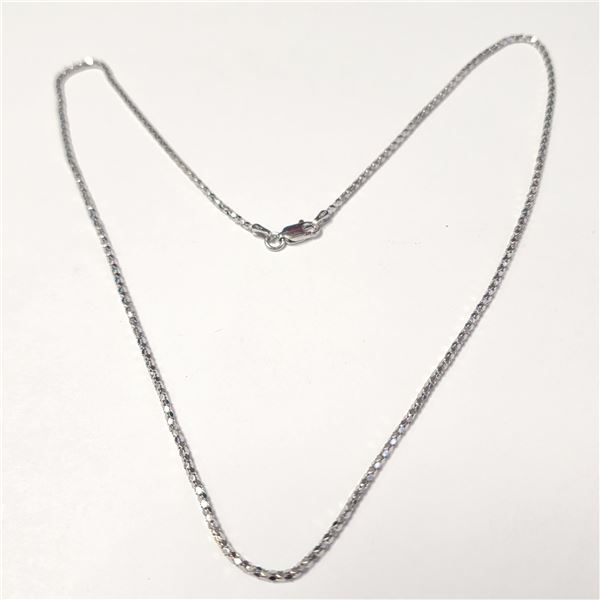 SILVER 20" NECKLACE