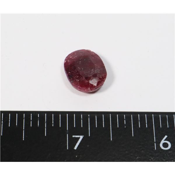 12.OCT GENUINE NATURAL RUBY GEMSTONE