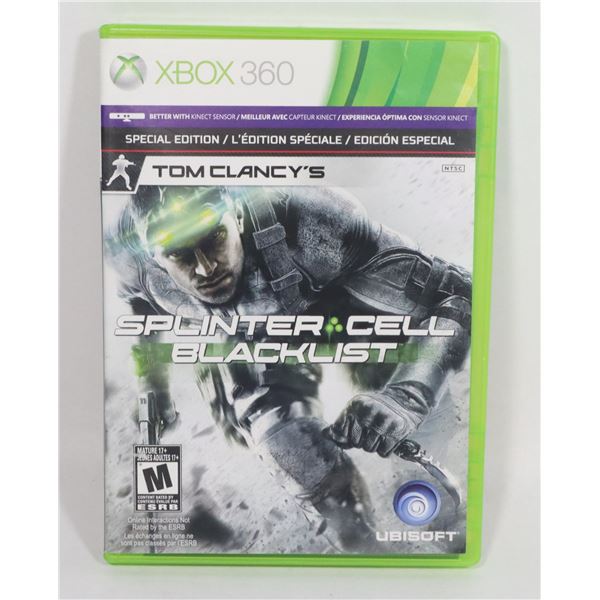 XBOX 360 SPECIAL EDITION TOM CLANCY'S