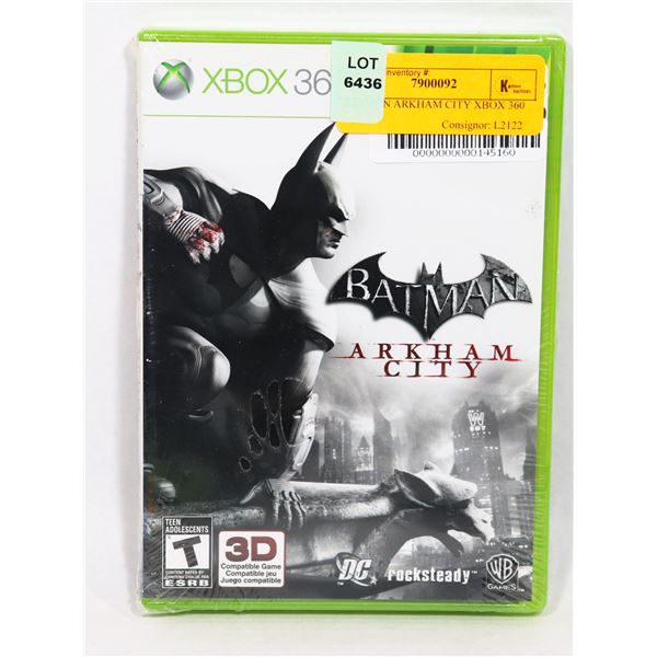 BATMAN ARKHAM CITY XBOX 360