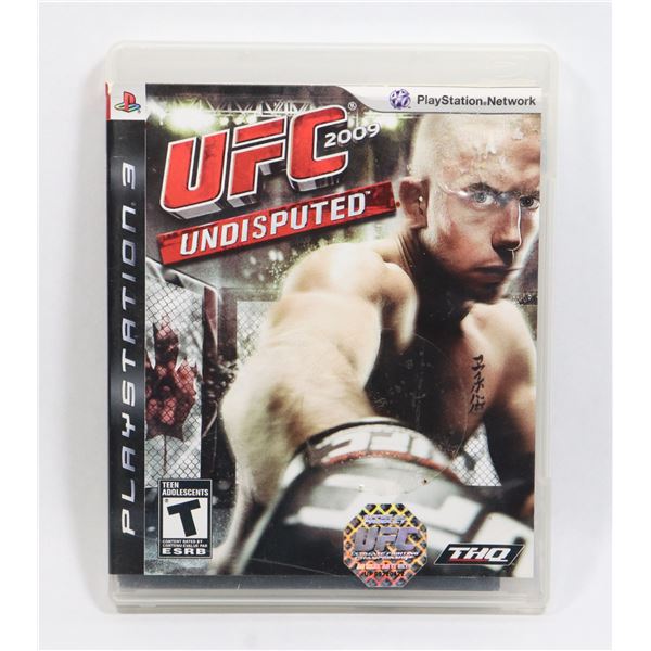 UFC 2009 UNDISPUTED PS3