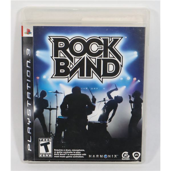 PLAYSTATION 3 ROCK BAND