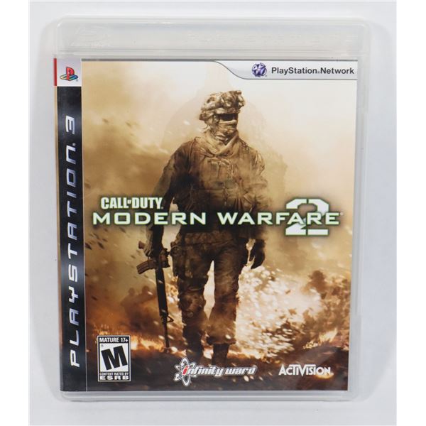 PLAYSTATION 3 CALL OF DUTY MODERN WARFARE 2