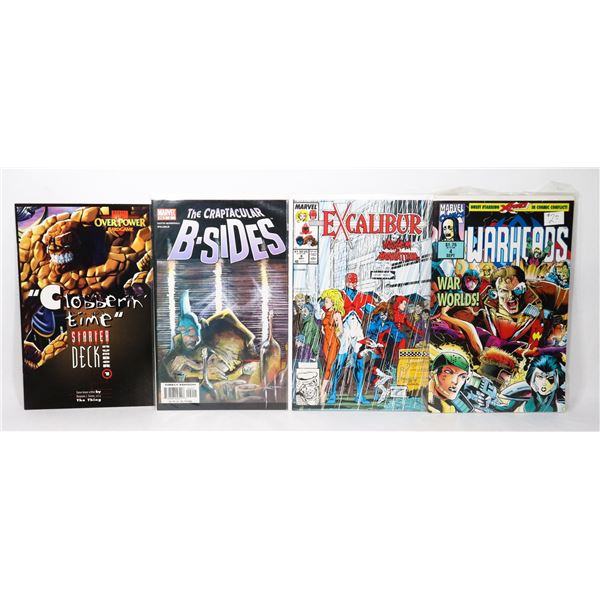 LOT OF 4 MARVEL COMICS