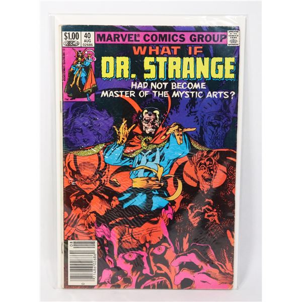 MARVEL WHAT IF #40 DOCTOR STRANGE HAD NOT BECOME
