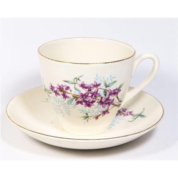 SPRING FIELD BY RIDGEWAY TEA CUP AND SAUCER