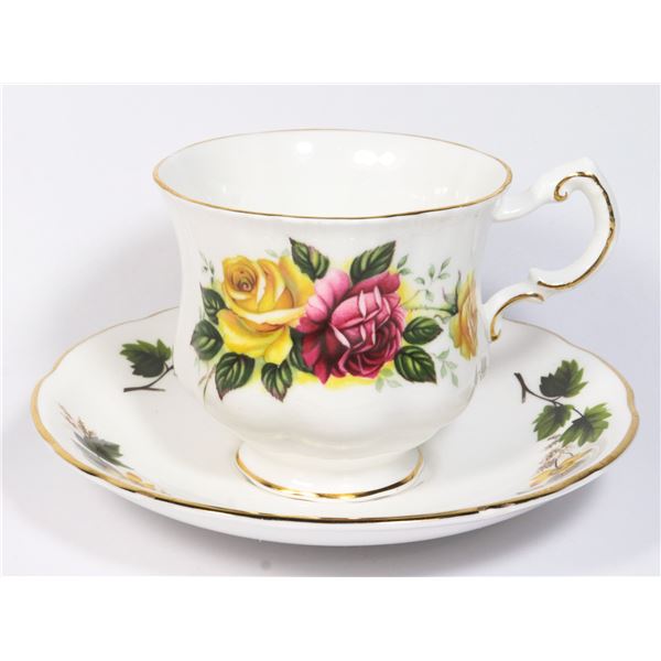 ROYAL STAFFORD  SERENITY  TEACUP AND SAUCER