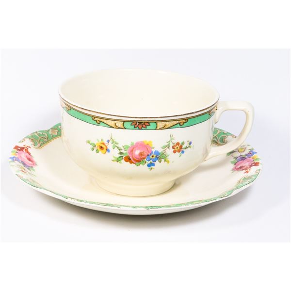 PARKEET JOHNSON BRO. TEA CUP AND SAUCER