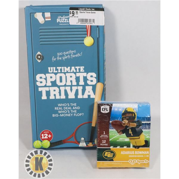 300 QUESTIONS ULTIMATE SPORTS TRIVIA & ADARIUS