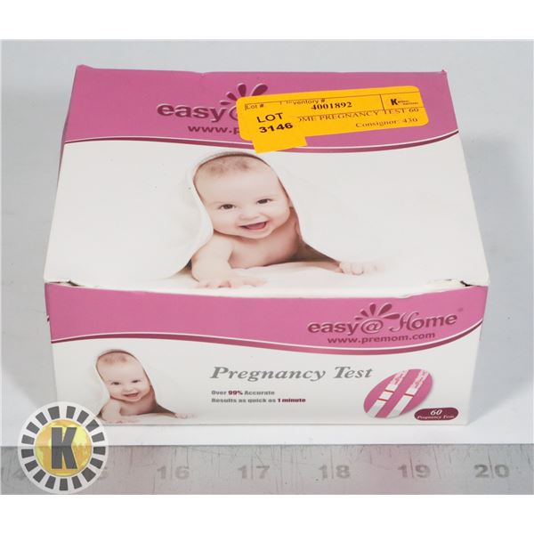 EASY@HOME PREGNANCY TEST 60 COUNT