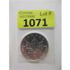 Image 1 : 1 Oz .9999 Silver 2012 Canada Maple Leaf Coin