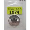 Image 1 : 1 Oz .9999 Silver 2022 Canada Maple Leaf Coin