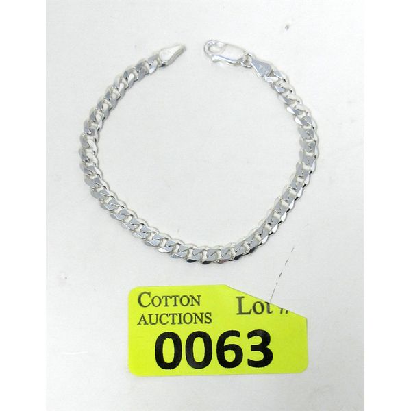 Brand New Italian .925 Sterling Silver Bracelet