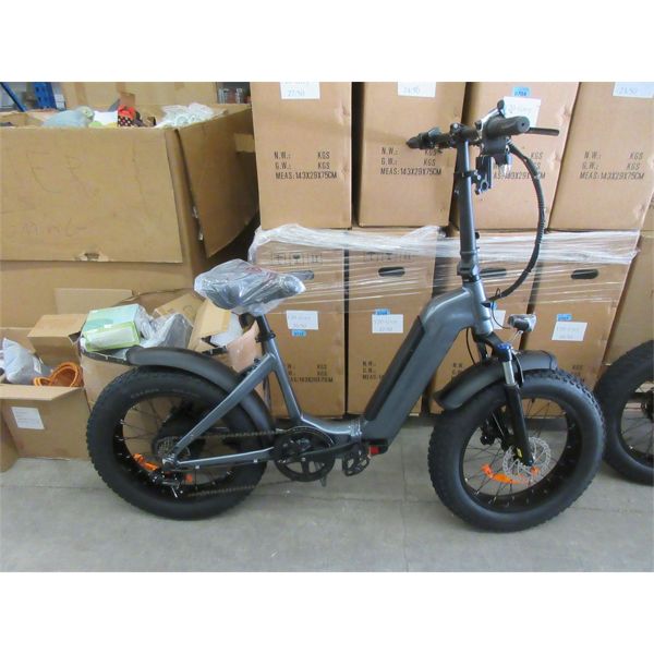 New Janobike Grey Y20 Step Through E-Bike