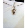 Image 2 : 10 KT Gold "W" Charm & Scrap Chain