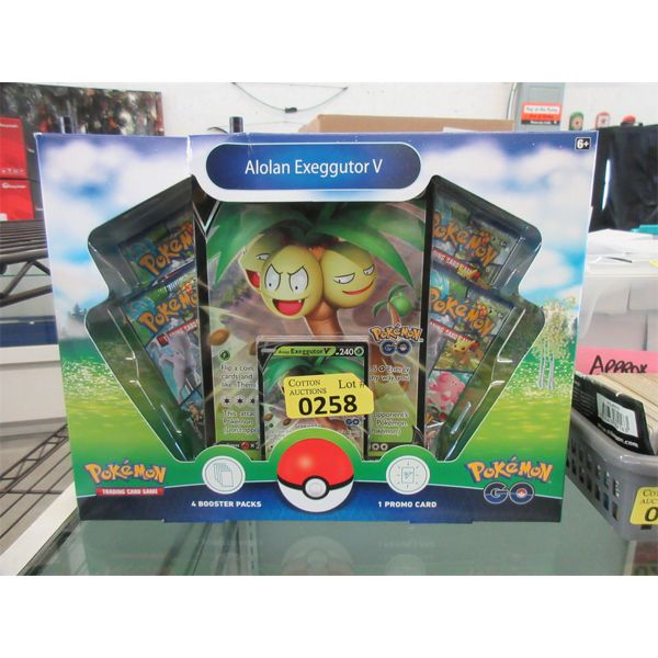 New Pokemon Alolan Exeggutor V Box