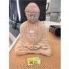 Image 1 : Pottery Buddha - 9" x 6" x 10" tall