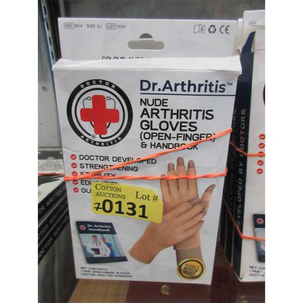 7 New Pairs of Dr. Arthritis Open Finger Gloves