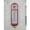 Image 1 : New Texaco Metal Wall Thermometer - 5" x 17"