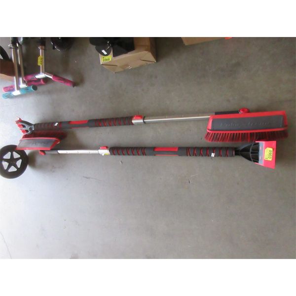 Two 58" Snow Brushes