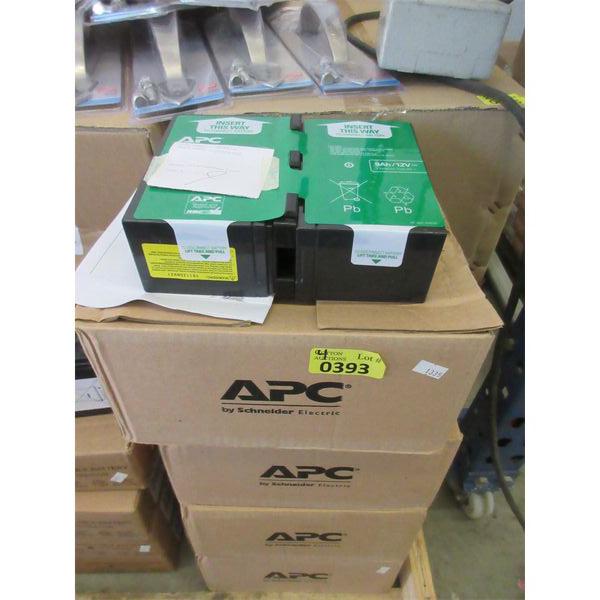 4 APC by Schneider APCRBC123- Back-UPS