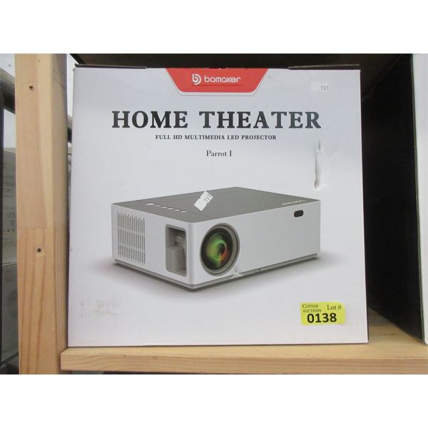 Bomaker "Parrot 1"  LED HD Multimedia Projector