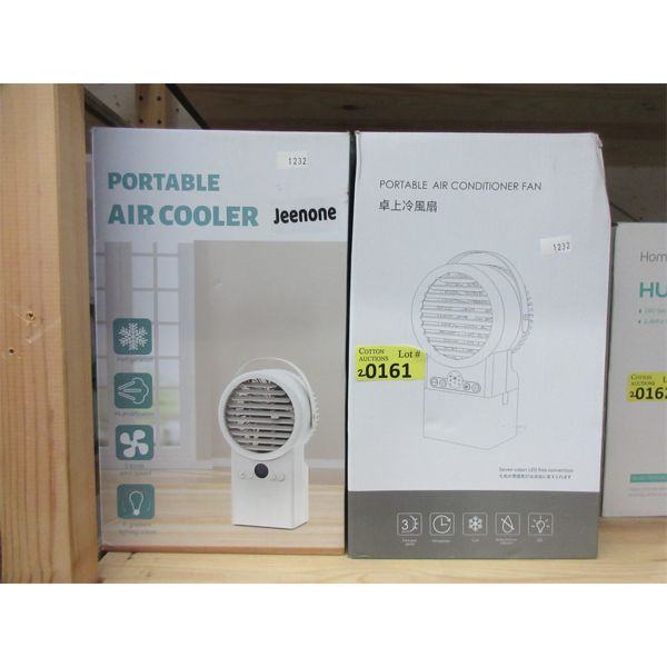 2 Portable Air Cooler Fans