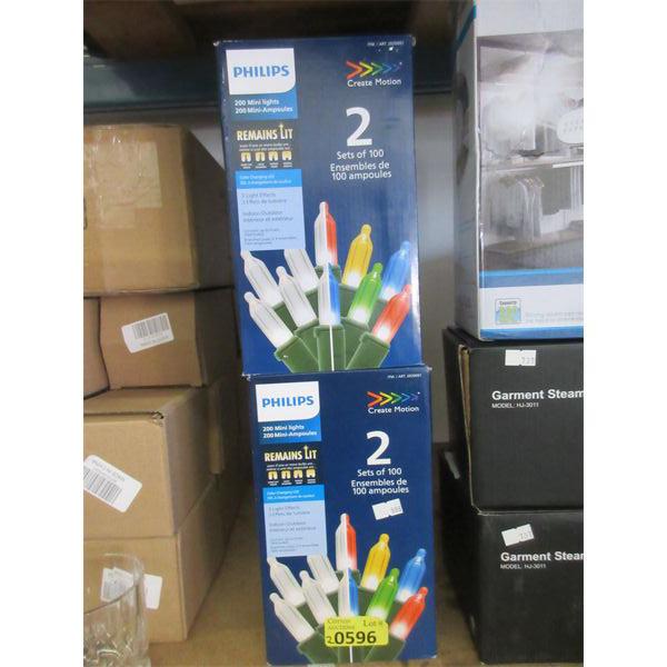 2 Boxes of Philips Mini Lights 