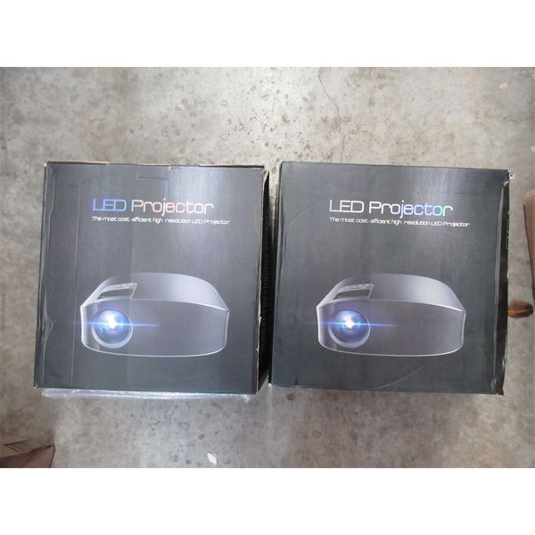 2 LED Projectors