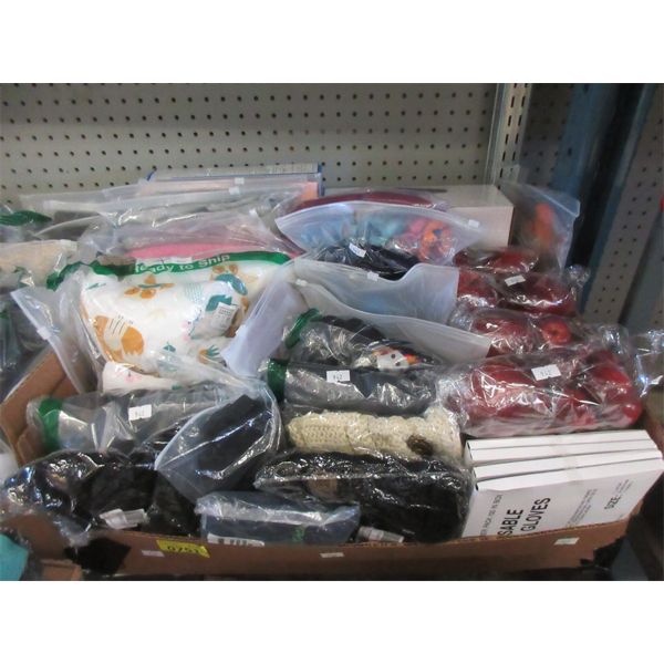 Box of Assorted Amazon Overstock Merchandise 