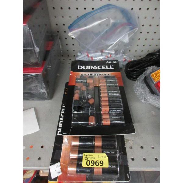 3 Packages of Assorted Batteries