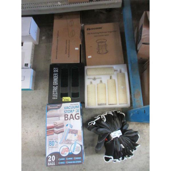 6 Piece Lot of Assorted Household Merchandise 