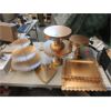 Image 1 : New Set of 8 Metal Pastry Stands and Trays